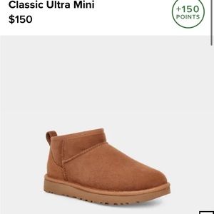 Size 8 ugg ultra mini chestnut